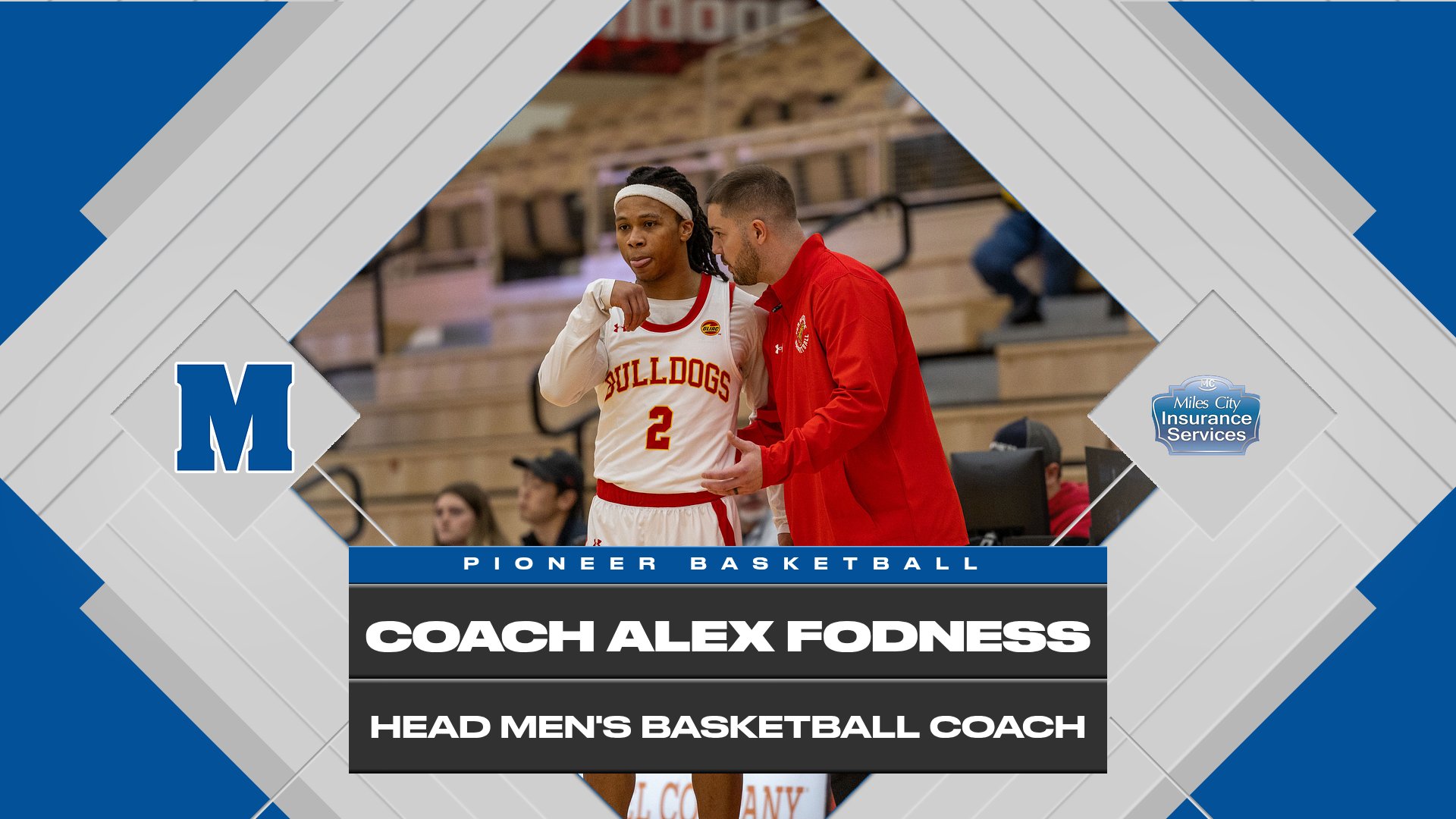 Pioneers Name Alex Fodness as Head Men's Basketball Coach